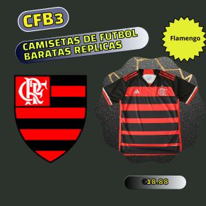 camiseta replica Flamengo